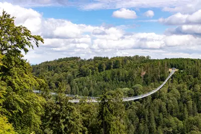Skywalk Willingen mit Panoramablick über das Sauerland